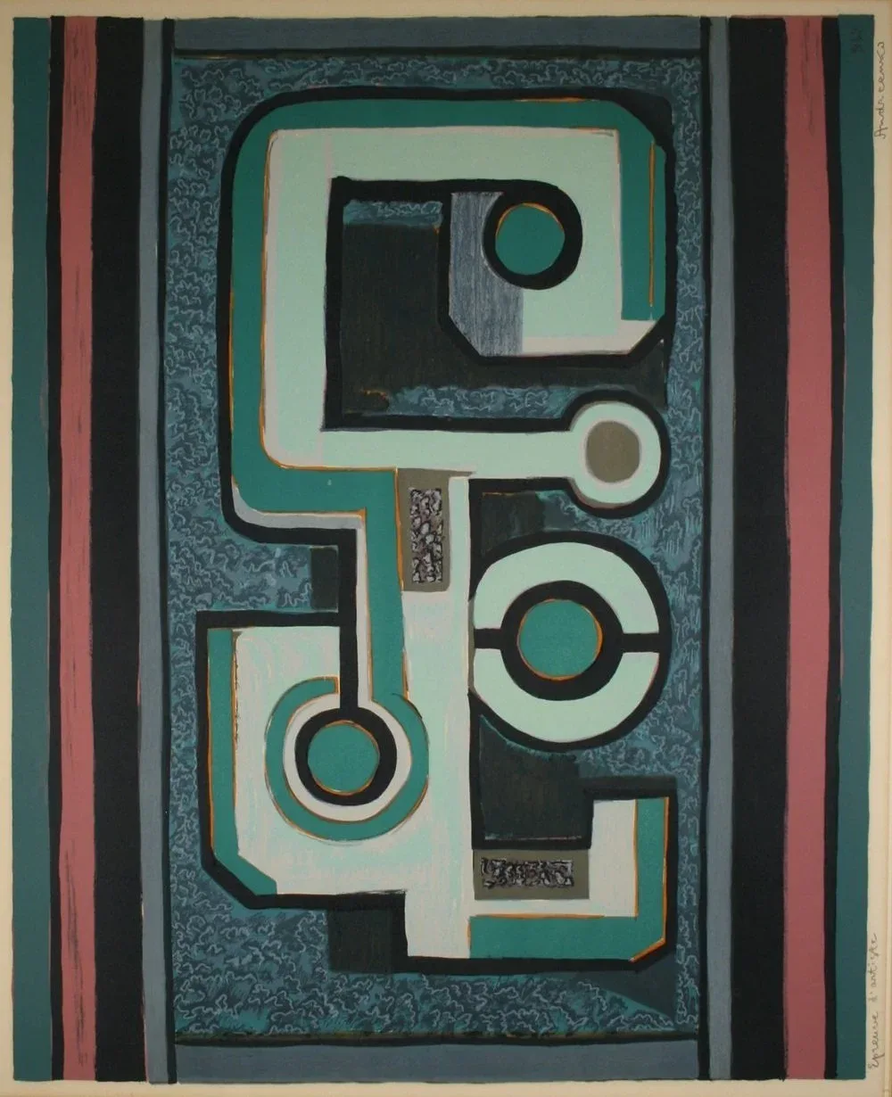 Michel Andreenko, &ldquo;Untitled&rdquo; (1972, lithograph)
