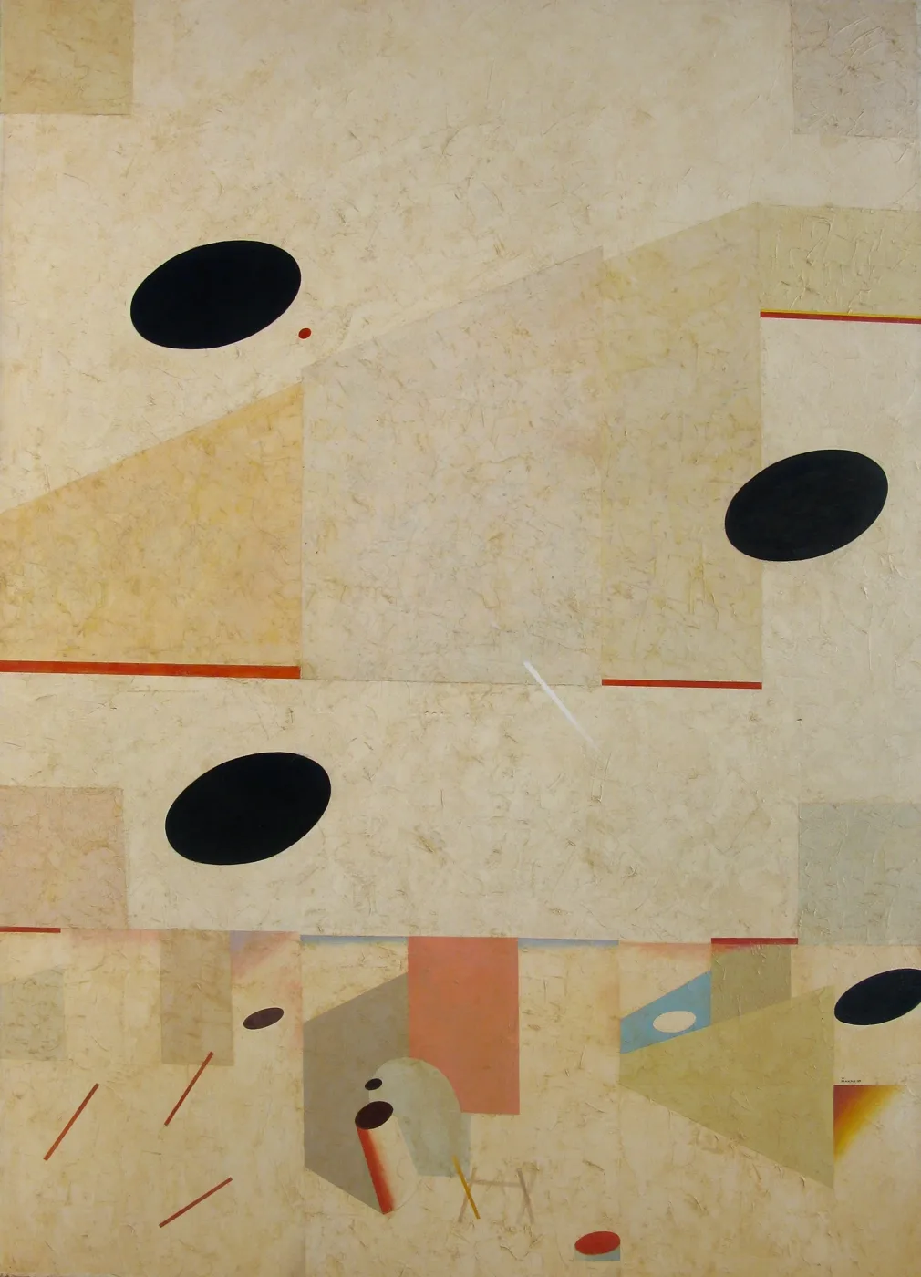 Volodymyr Makarenko, &ldquo;Fantastique Passage&rdquo; (1981, oil on canvas)