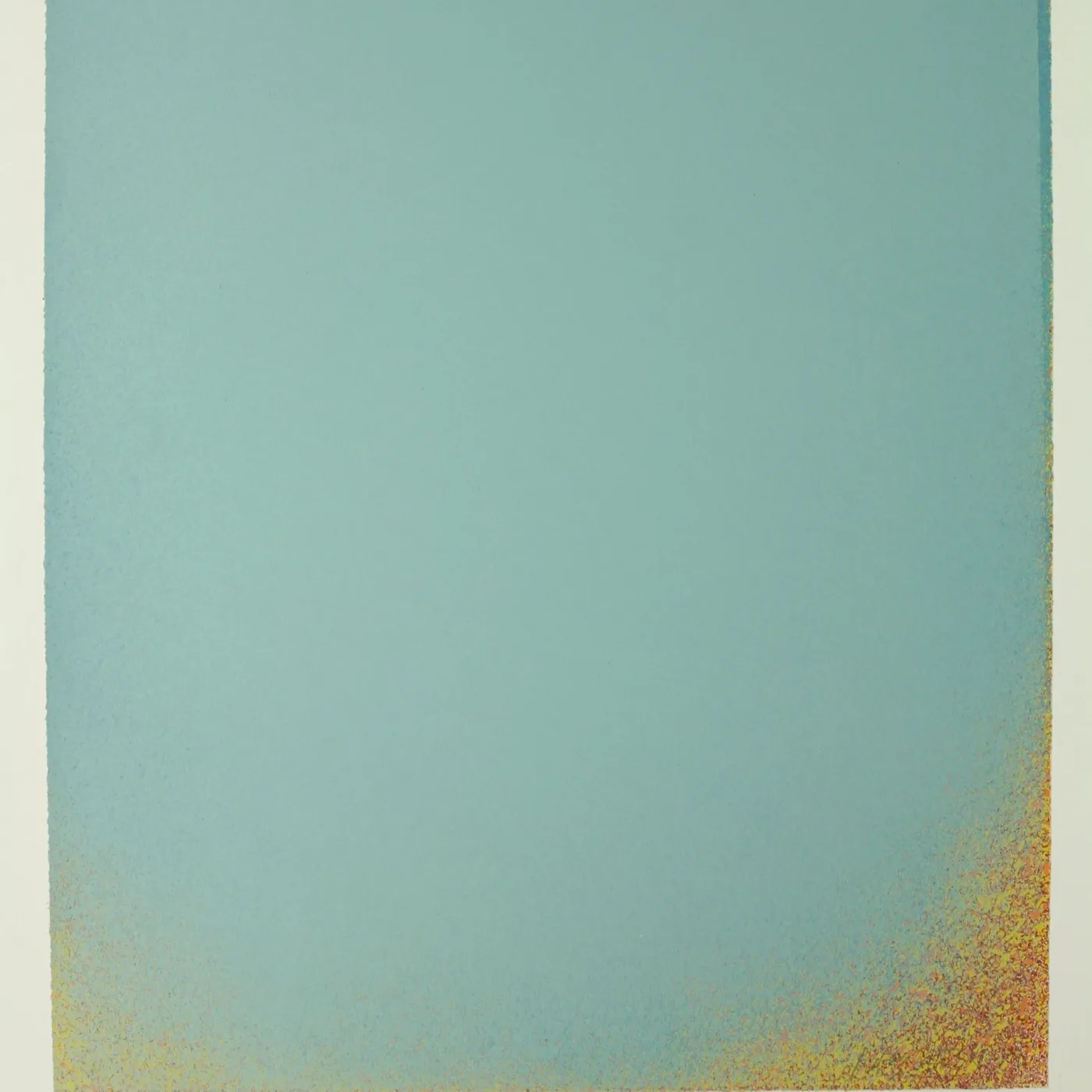 Jules Olitski, &ldquo;Untitled (Blue)&rdquo; (1970, screenprint)