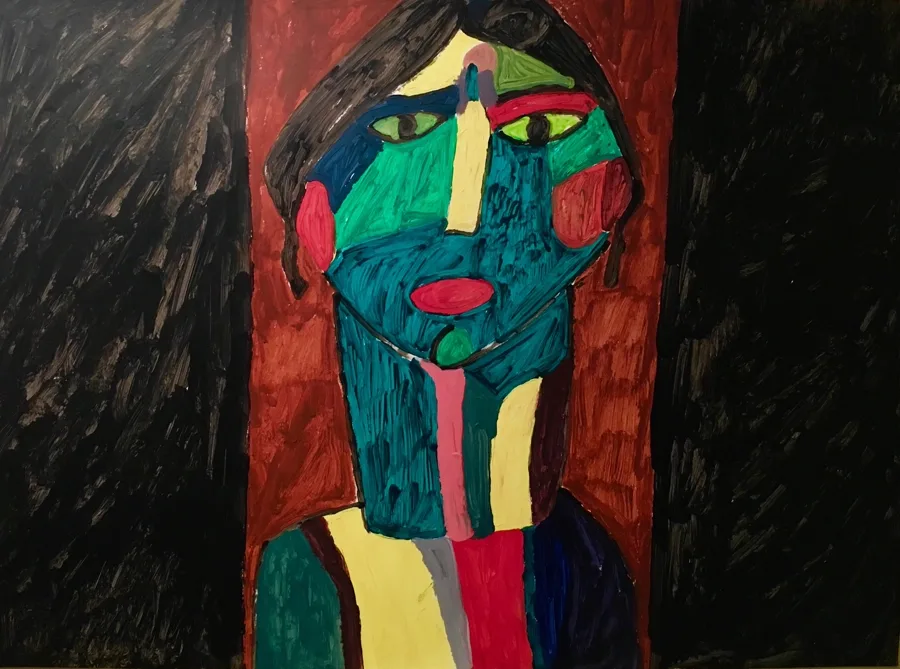 Artwork from the exhibition A Is For Artist