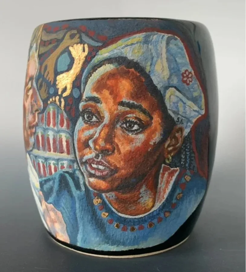 Ceramic work from the exhibition Black Women and Clay