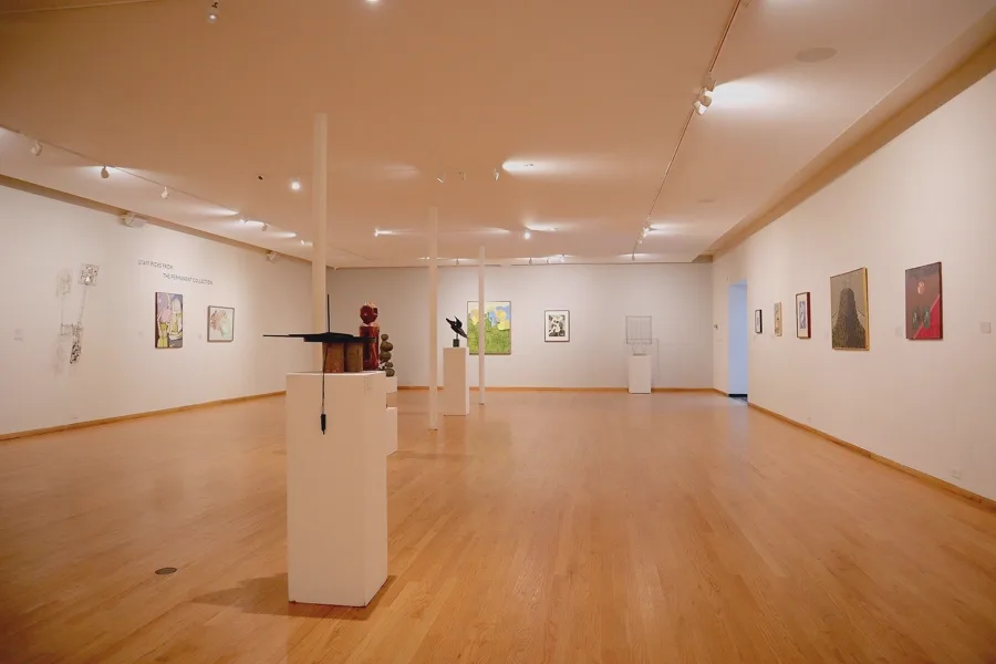 Gallery installation of Staff Picks from the Permanent Collection